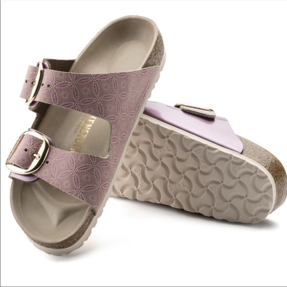 Birkenstock Shoes - Birkenstock Arizona Big Buckle Ceramic Rose sz 6